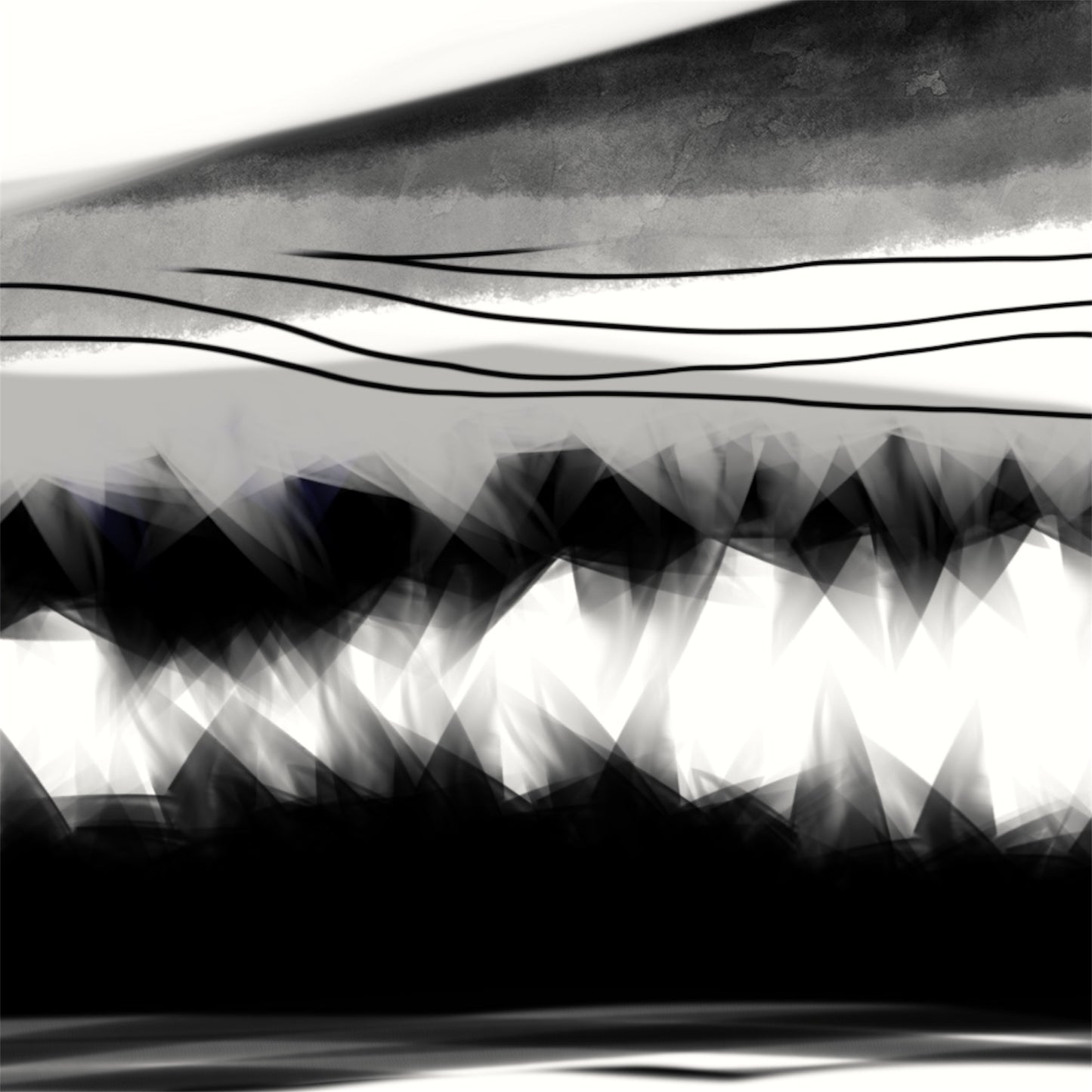 NOIR WAVES – Print | Design by KREMSBERGER