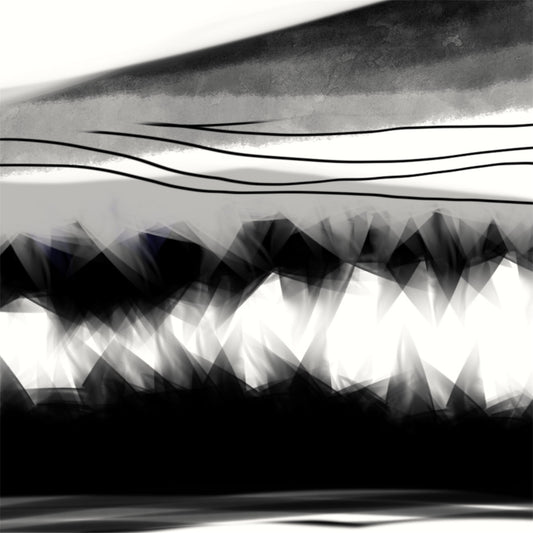 NOIR WAVES – Print | Design by KREMSBERGER