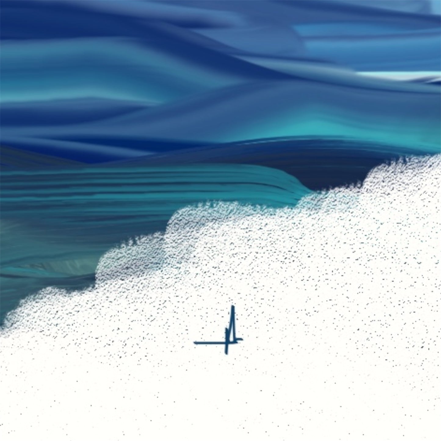 BLUE – Print | Design by KREMSBERGER