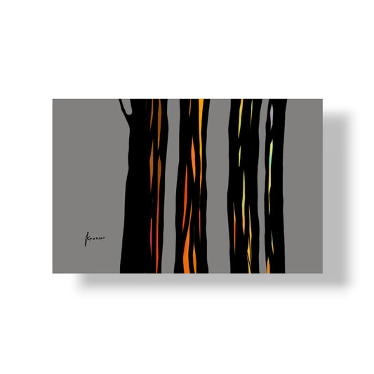 FOREST LINES – Print | Design by KREMSBERGER